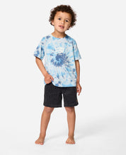 Load image into Gallery viewer, Wave Days Tie Dye Tee - Blue