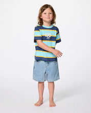 Load image into Gallery viewer, Stripe Tee Boy - Blue