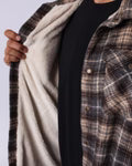Load image into Gallery viewer, Canyon Sherpa Flannel - Light Char