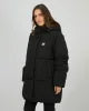 Load image into Gallery viewer, Elevate Long Puffer Jacket - Black