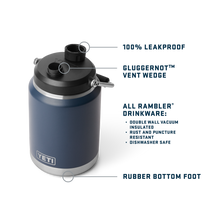 Load image into Gallery viewer, Rambler Half Gallon Jug 2.0 - Navy