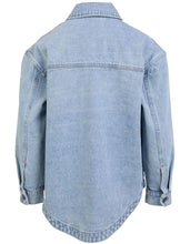 Load image into Gallery viewer, Rosie Shacket - Blue