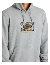 Load image into Gallery viewer, Retro Lock Up Hoodie - Grey Heather