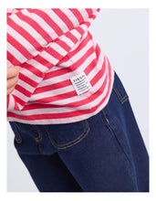 Load image into Gallery viewer, Brooklyn Stripe Long Sleeve - Berry