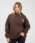 Load image into Gallery viewer, Serene Relaxed Hoodie - Brown