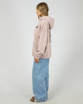 Load image into Gallery viewer, Flower Co Relaxed Hoodie - Fawn
