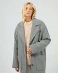 Load image into Gallery viewer, Long Island Coat - Grey