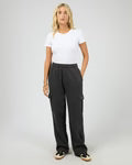 Load image into Gallery viewer, AAE Washed Cargo Trackpant - Washed Black