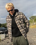 Load image into Gallery viewer, Canyon Sherpa Flannel - Light Char