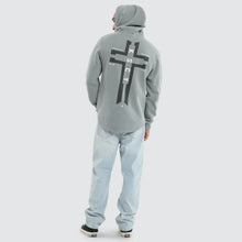Load image into Gallery viewer, Divine Dual Curved Hoodie - Pigment Ultimate Grey