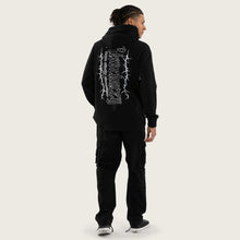 Load image into Gallery viewer, Risen Dual Curved Hoodie - Jet Black