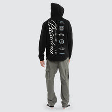 Load image into Gallery viewer, Break Dual Curved Hoodie - Jet Black