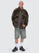 Load image into Gallery viewer, Plain Sight Sherpa Jacket - Camo Green