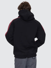 Load image into Gallery viewer, Spectral Raglan Panel Cropped Hood - Black