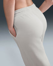 Load image into Gallery viewer, Womens Nike Pheonix Fleece Pant Wide Leg - Cream