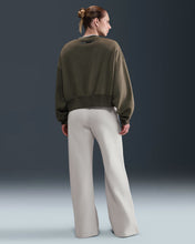 Load image into Gallery viewer, Womens Nike Pheonix Fleece Pant Wide Leg - Cream
