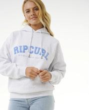 Load image into Gallery viewer, Varsity Hoodie - Grey Marle/Mid Blue