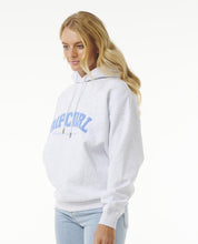 Load image into Gallery viewer, Varsity Hoodie - Grey Marle/Mid Blue