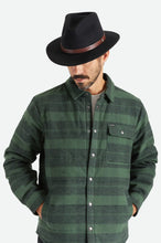 Load image into Gallery viewer, Messer Fedora Wool Felt Hat - Black