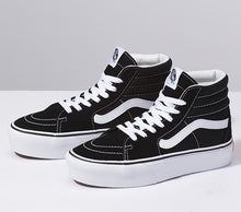 Load image into Gallery viewer, Sk8 - HI Platform 2.0 - Black/ True White