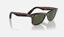 Load image into Gallery viewer, Wayfarer Havana Green Bio Acetate