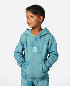 Grom Energy Tie Dye Hoodie - Blue Lagoon