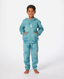 Grom Energy Tie Dye Hoodie - Blue Lagoon