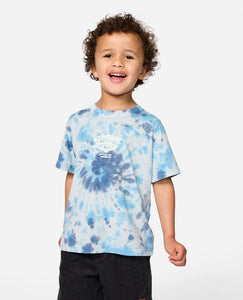 Wave Days Tie Dye Tee - Blue