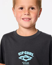 Load image into Gallery viewer, Wave Dayz Logo Tee - Washed Black
