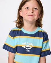 Load image into Gallery viewer, Stripe Tee Boy - Blue
