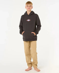 Raw Energy Skull Hood - Black