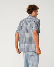 Load image into Gallery viewer, Classic Surf Check S/S Shirt - Light Navy
