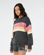 Load image into Gallery viewer, Surf Revival Relaxed Crew - Washed Black
