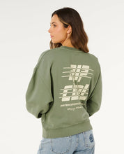 Load image into Gallery viewer, Sports Dept Drop Shoulder Crew - Washed  Green
