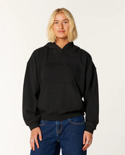Load image into Gallery viewer, Distressed Logo Hood - Black
