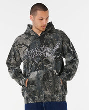 Load image into Gallery viewer, Rip Script Camo Hood - Charcoal
