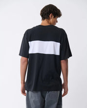Load image into Gallery viewer, Undertow Tee. Black/White

