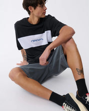 Load image into Gallery viewer, Undertow Tee. Black/White
