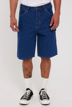 Load image into Gallery viewer, 11&#39;&#39; Relaxed Fit Carpenter Denim Short - Stone Washed Indigo
