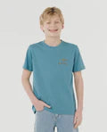 Tropic Daze Logo Tee - Storm Blue