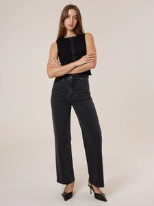 Cherry Stretch Jean - Ash Black