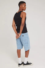 Load image into Gallery viewer, 11&#39;&#39; Relaxed Fit Carpenter Denim Short - Light Indigo
