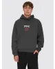 Load image into Gallery viewer, Stagger Slouch Pull On Cropped Hood - Carbon
