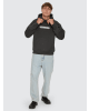 Load image into Gallery viewer, Servicing South of Paradise Slouch Pull on Cropped Hood - Carbon
