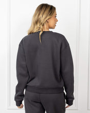 Load image into Gallery viewer, Surf Staple Relaxed Crew - Washed Black
