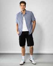 Load image into Gallery viewer, Dastun Check SS Shirt - Atlantic Blue
