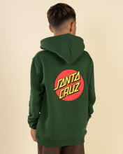 Load image into Gallery viewer, Classic Dot Puff Chest Hoddie - Dark Green
