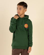 Load image into Gallery viewer, Classic Dot Puff Chest Hoddie - Dark Green
