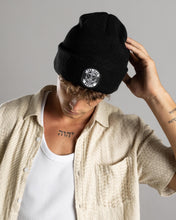 Load image into Gallery viewer, Drop Anchor Relaxed Fit Beanie - Black
