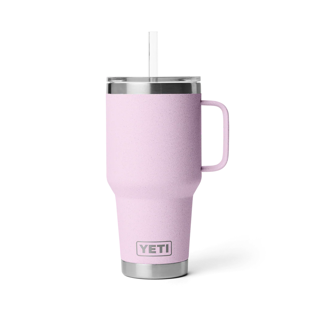 Rambler 35oz Straw Mug - Cherry Blossom